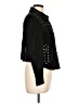 Rebecca Minkoff 100% Leather Solid Black Jacket Size L - photo 4