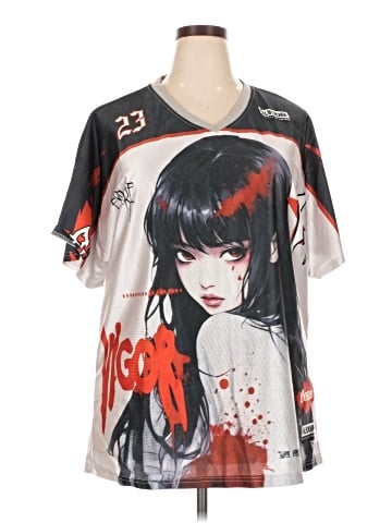 Romwe Short Sleeve T-Shirt (view 1)