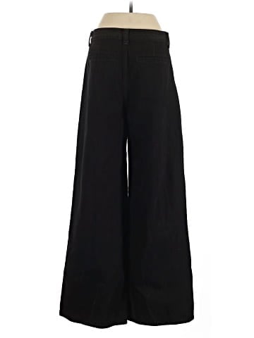 Madewell Superwide-Leg Trouser Jeans in Black Rinse Wash (view 2)