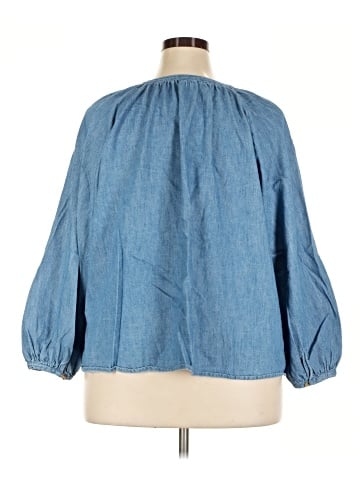 Old Navy 3/4 Sleeve Blouse (view 2)