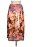 Lapis 100% Polyester Print Orange Pink Casual Skirt One size - photo 2