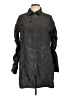 MPG 100% Polyester Gray Raincoat Size 10 - photo 1