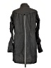 MPG 100% Polyester Gray Raincoat Size 10 - photo 2