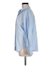 Zara Blue Long Sleeve Button-Down Shirt Size M - photo 5