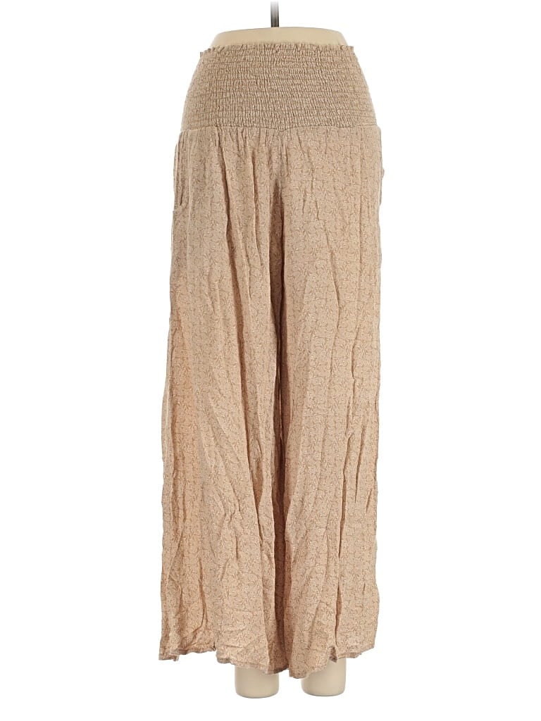 Pre-owned Final Touch Casual Pants In Tan