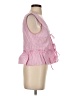 Zara Pink Sleeveless Blouse Size S - photo 4