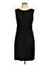 Connected Apparel Solid Black Cocktail Dress Size 10 - photo 1