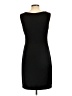 Connected Apparel Solid Black Cocktail Dress Size 10 - photo 2
