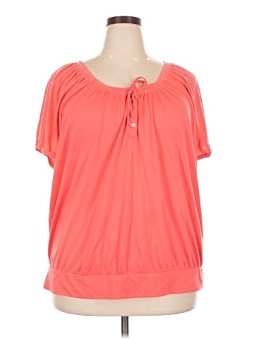Fashion Bug Short Sleeve Blouse (view 1)