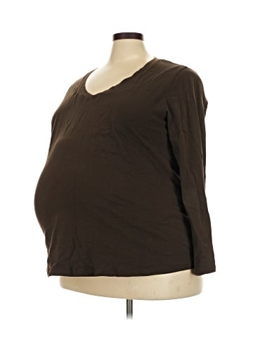Duo Maternity 3/4 Sleeve Top (view 1)