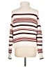 Madewell 100% Cotton Stripes Ivory Pullover Sweater Size L - photo 2