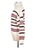 Madewell 100% Cotton Stripes Ivory Pullover Sweater Size L - photo 5