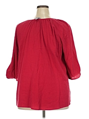 Catherines 3/4 Sleeve Blouse (view 2)