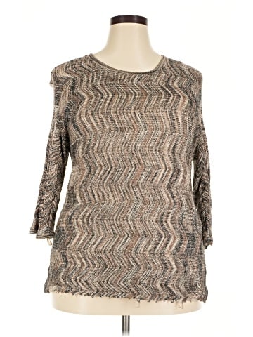 Travelers by Chico's 3/4 Sleeve Top (view 1)