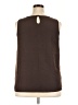 Roaman's 100% Polyester Brown Sleeveless Blouse Size 18W - photo 2