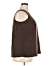 Roaman's 100% Polyester Brown Sleeveless Blouse Size 18W - photo 4