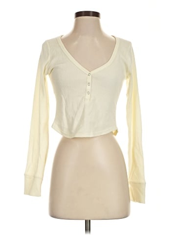 Forever 21 Long Sleeve Henley (view 1)