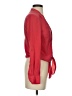 Bebe 100% Silk Red 3/4 Sleeve Silk Top Size S - photo 4