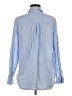 Gap 100% Linen Blue Long Sleeve Button-Down Shirt Size M - photo 2