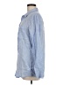 Gap 100% Linen Blue Long Sleeve Button-Down Shirt Size M - photo 5