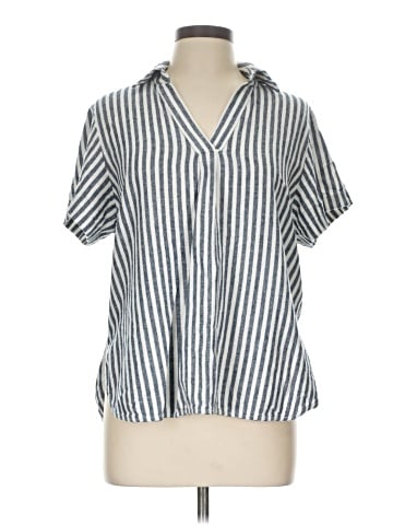 Banana Republic Factory Store Short Sleeve Blouse (view 1)