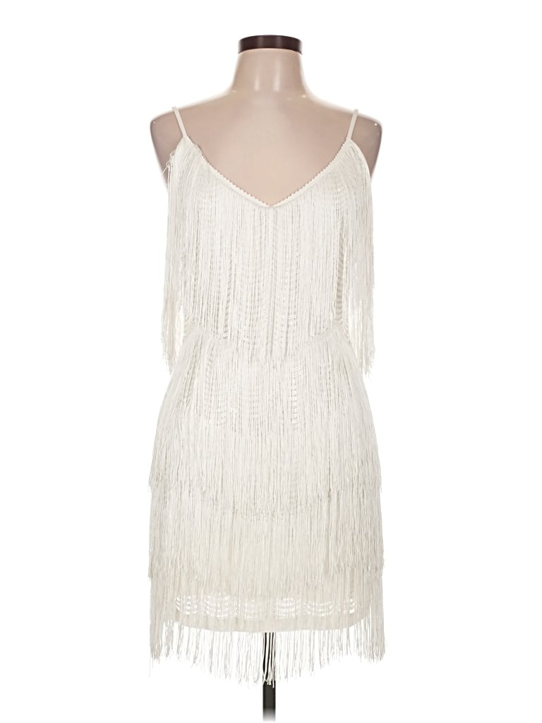 Pre-owned Lulus Cocktail Dress In Ivory