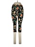 Torrid Floral Black Active Pants Size Lg Plus (0) - photo 1