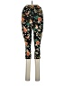 Torrid Floral Black Active Pants Size Lg Plus (0) - photo 2