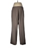 St. John Solid Brown Dress Pants Size 12 - photo 2