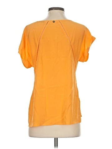 Trina Turk Short Sleeve Silk Top (view 2)