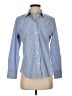 J.Crew Stripes White Blue Long Sleeve Button-Down Shirt Size 2 - photo 1