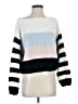 Forever 21 Color Block White Pullover Sweater Size S - photo 1