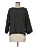 Max Studio Black 3/4 Sleeve T-Shirt Size M - photo 1