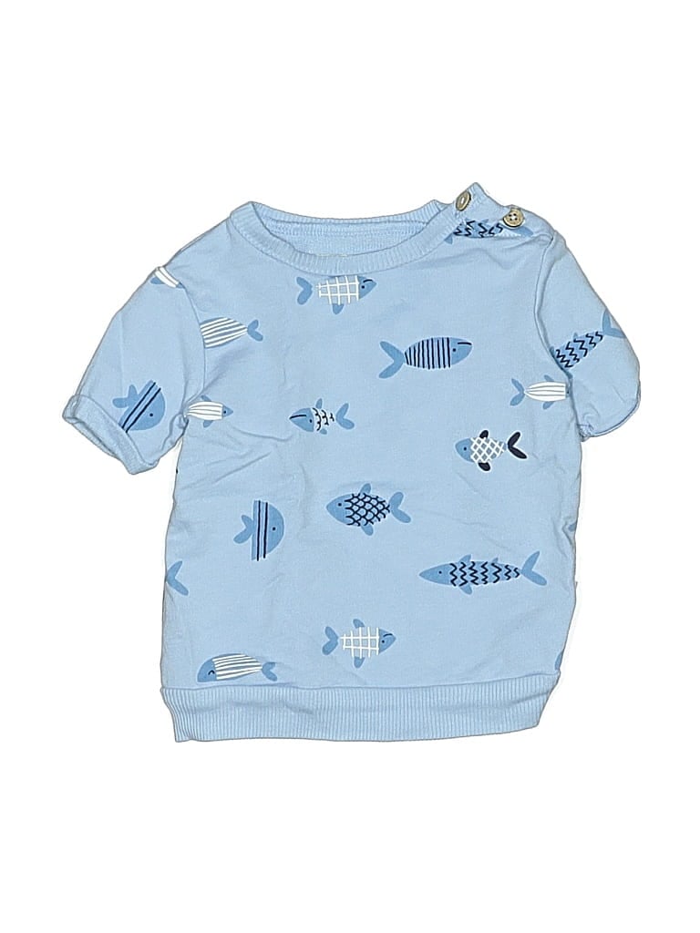Pre-owned Assorted Brands Babies' Sweatshirt In Blue