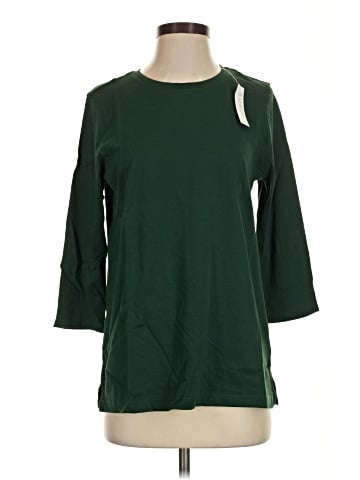Lands' End 3/4 Sleeve T-Shirt (view 1)