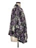 Essentials Paisley Purple 3/4 Sleeve Blouse Size 0X - photo 4