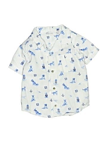 Janie and Jack Short Sleeve Button-Down Shirt (view 1)
