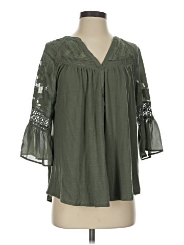 Adiva 3/4 Sleeve Blouse (view 1)
