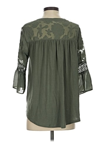 Adiva 3/4 Sleeve Blouse (view 2)