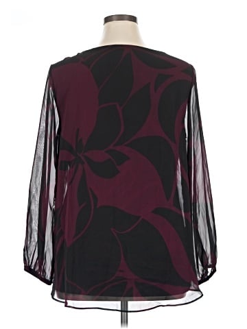Alfani 3/4 Sleeve Blouse (view 2)