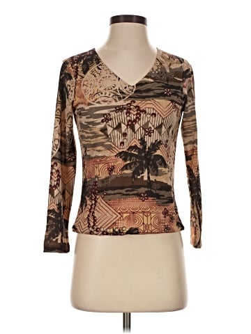 AK Anne Klein 3/4 Sleeve Top (view 1)