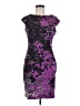 Wisp Graphic Purple Cocktail Dress Size 8 Petite - photo 1