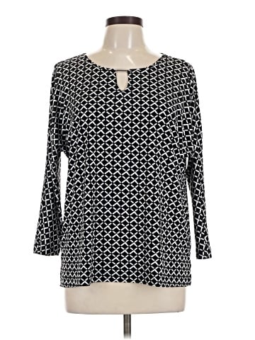 Easywear by Chico's 3/4 Sleeve Blouse (view 1)