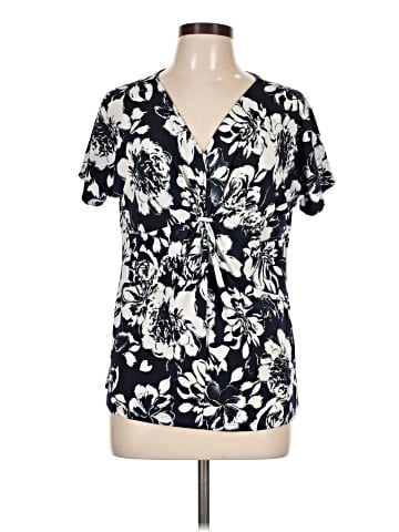 Christopher & Banks Short Sleeve Blouse (view 1)