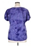 Cato Purple Short Sleeve Blouse Size XL - photo 2