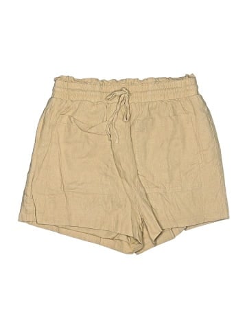 7 For All Mankind Khaki Shorts (view 1)