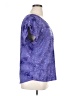 Cato Purple Short Sleeve Blouse Size XL - photo 4