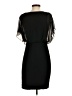 En Focus Studio 100% Polyester Solid Black Cocktail Dress Size 4 - photo 2