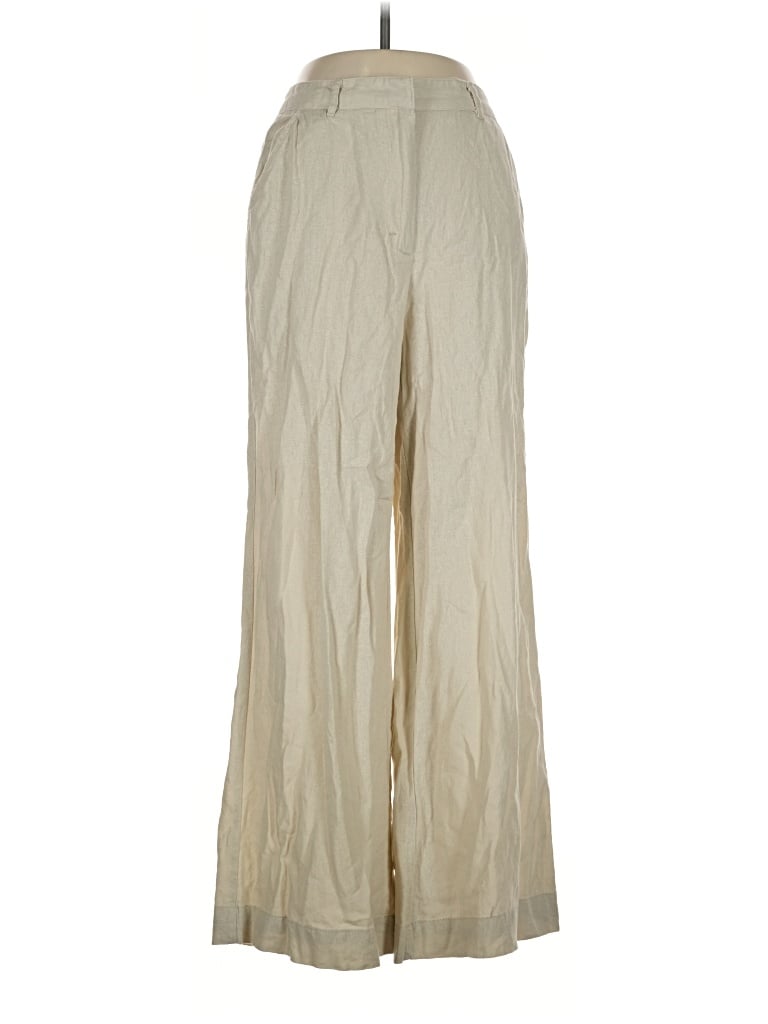 Pre-owned Max Studio Khaki Pant In Gold
