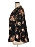 db established 1962 Floral Black Long Sleeve Blouse Size 1X - photo 5